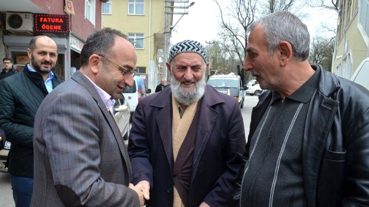 Üzülmez, Acısu\'da Kanaat Önderleriyle Buluştu