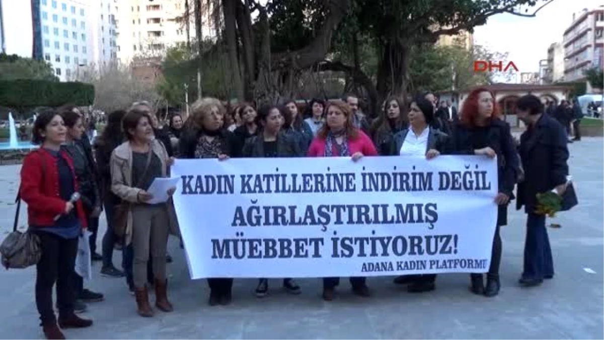 Adana\'da Kadınlardan Kadın Cinayeti Protestosu