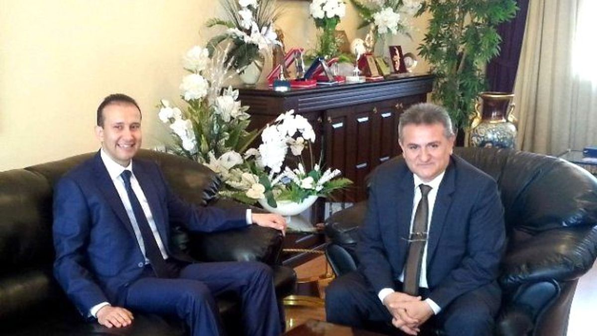 AK Parti\'li Erürker\'den Ayesob Başkanı Çetindoğan\'a Ziyaret