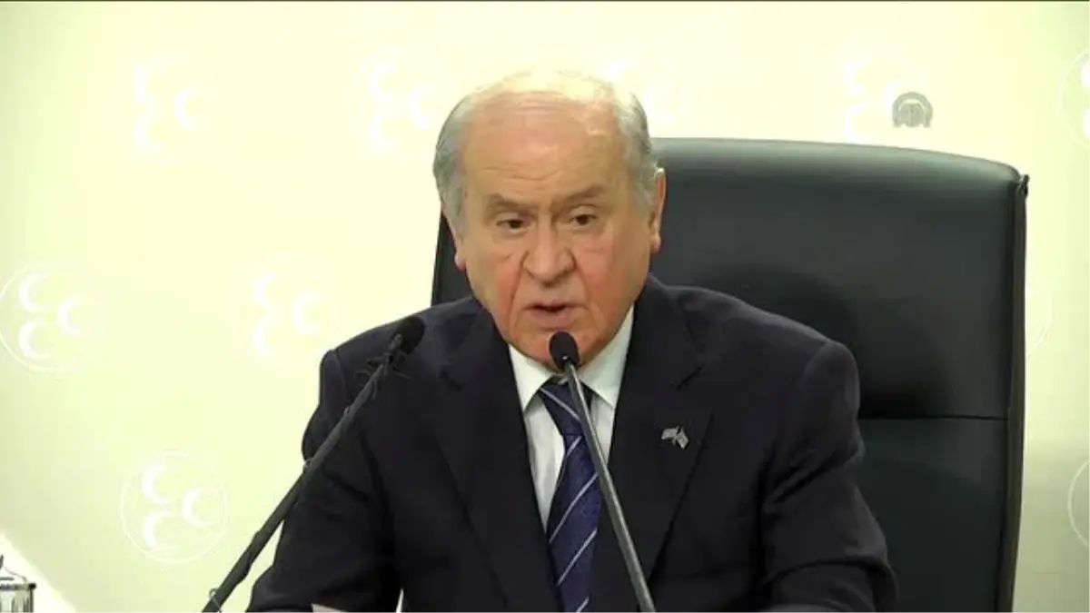 Bahçeli: "Türkiye\'yi Bir Karanlığa Sokmak Doğru Değildir"