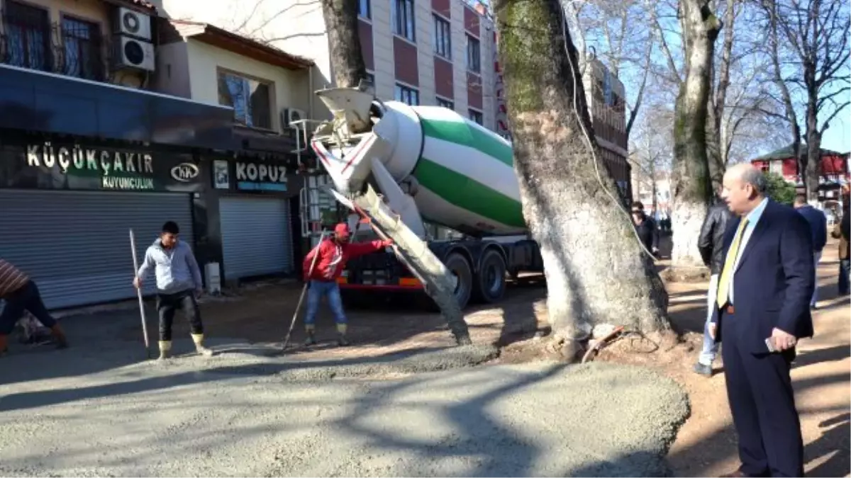 Başkan Sargın Kılıçaslan Caddesi Yol Çalışmalarına Start Verdi