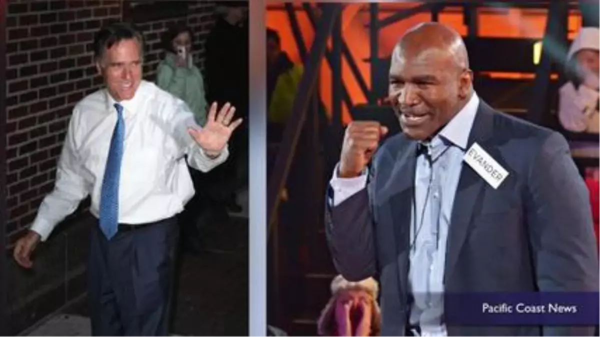 Boxing Match To Feature Mitt Romney Vs. Evander Holyfield