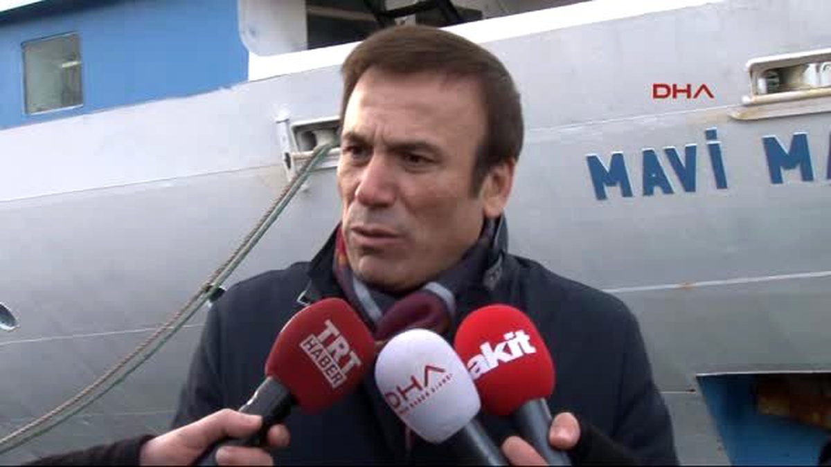Çanakkale Yolundaki Mavi Marmara Gemisi İstanbul\'da...