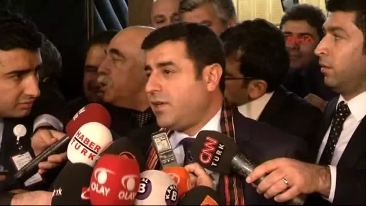 Demirtaş: Biz Bir Pazarlık Hareketi, Pazarlık Partisi Değiliz AKP ile Aramızda Kirli Bir Pazarlık...