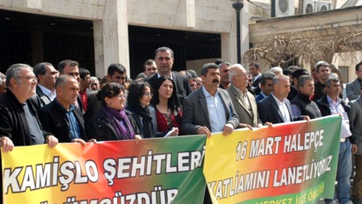 HDP ve DBP Halepçe Katliamına İlişkin Ortak Basın Açıklaması Yaptı