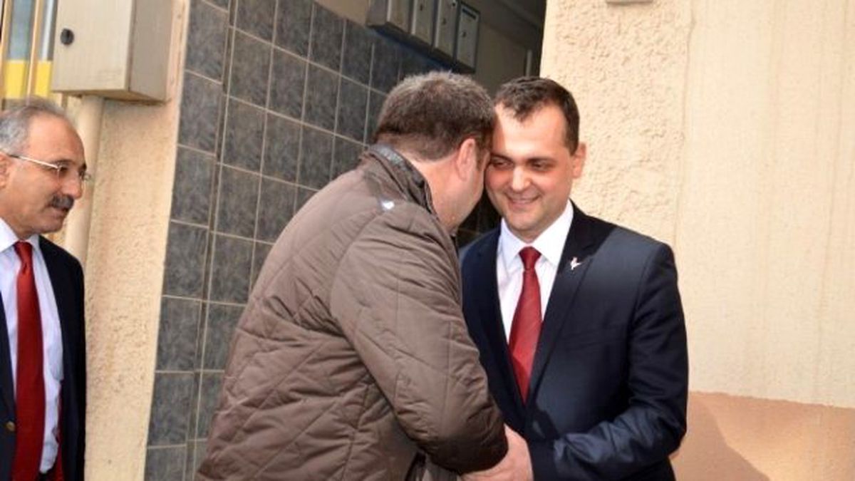 Hüseyin Çiğdem\'e Başkan Çağlayan\'dan Ziyaret