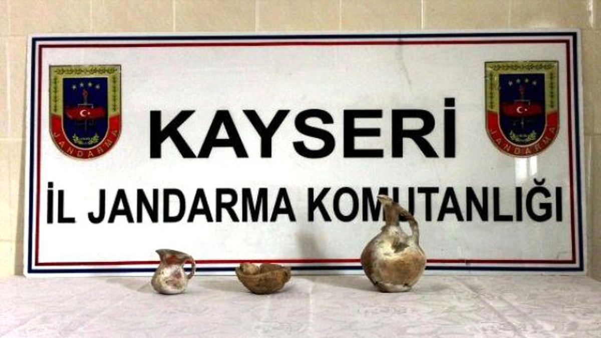 Roma Dönemi\'ne Ait 3 Tarihi Eser Ele Geçti