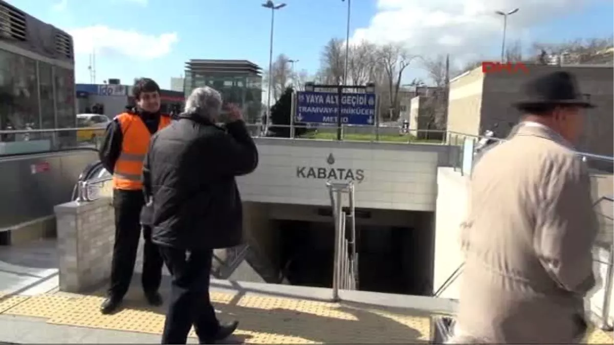 Taksim-Kabataş Füniküler Hattında Arıza