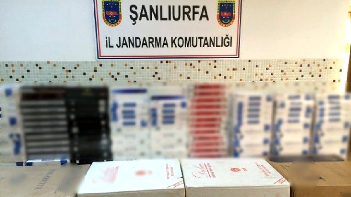 33 Bin 500 Paket Kaçak Sigara Ele Geçirildi
