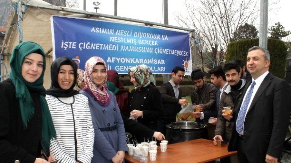 Ak Gençlikten Çanakkale Savaşının Yıldönümünde Anlamlı Etkinlik