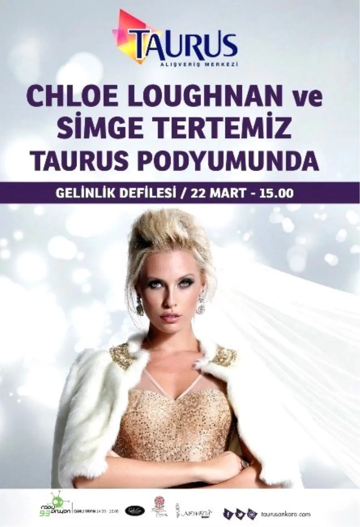 Chloe Loughnan Ankara\'da Gelinlik Giyecek