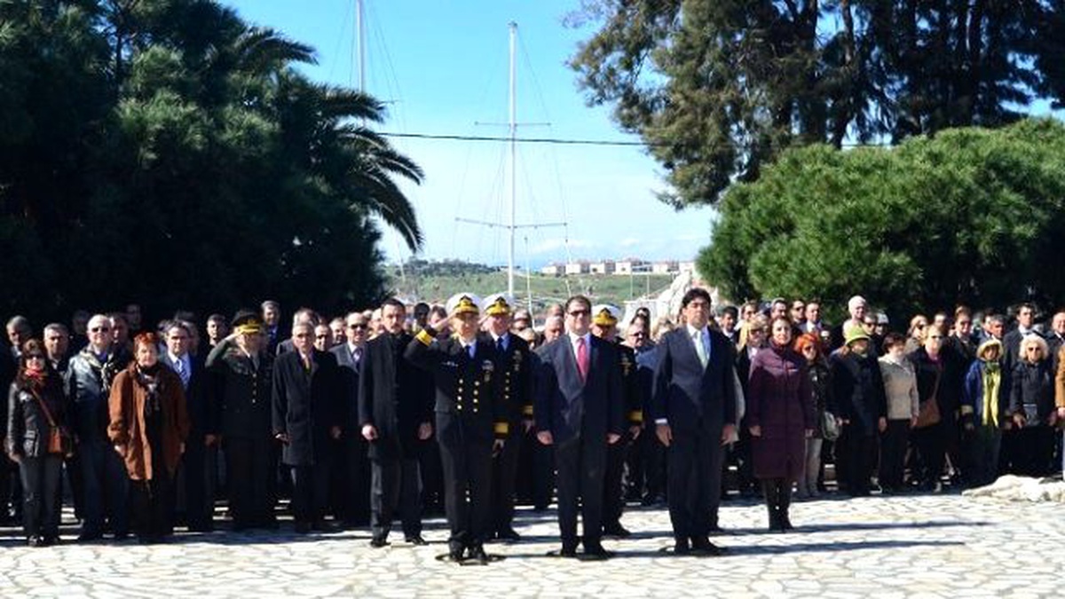 Foça\'da Çanakkale Zaferi Törenlerle Kutlandı