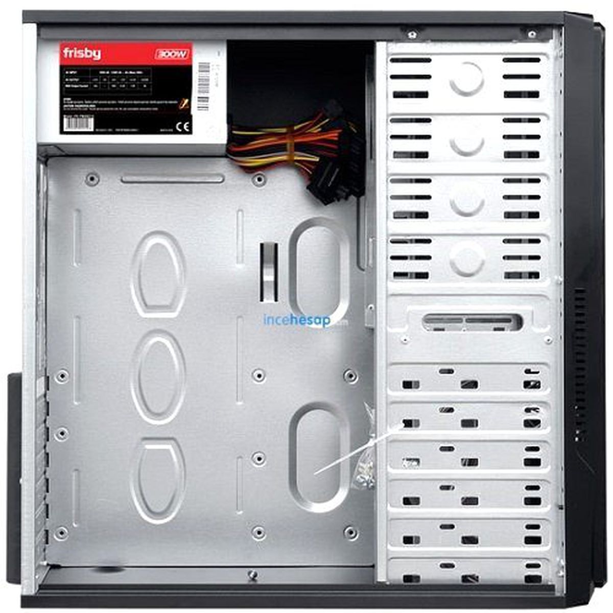 Frisby A320b Midi Tower Siyah Kasa 300w