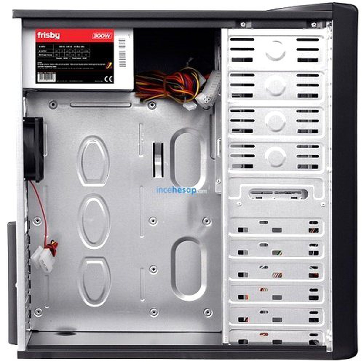 Frisby Fc-5813bs Midi Tower Siyah Kasa 300w