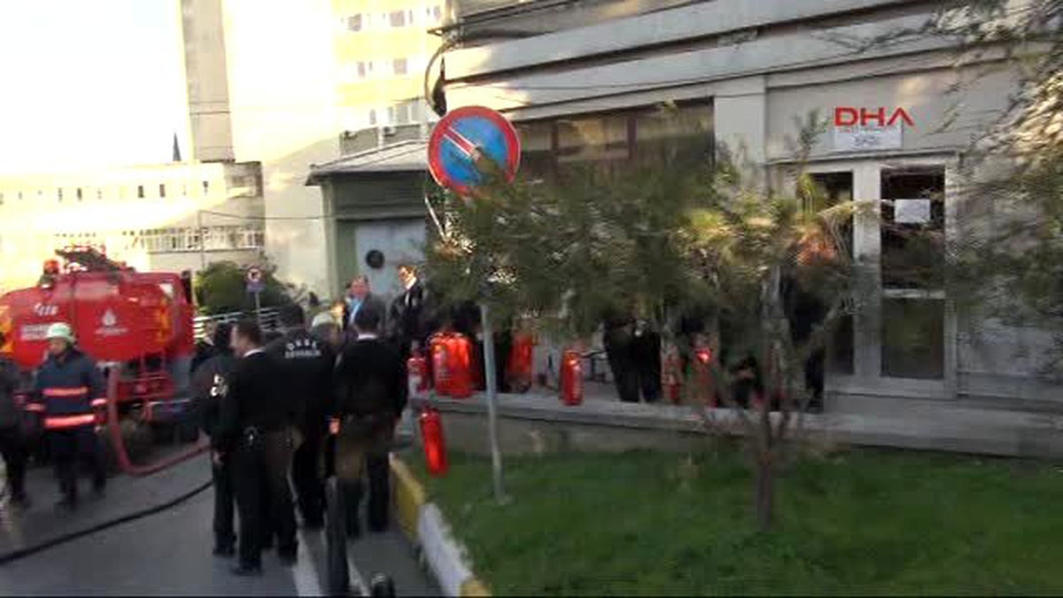 İ.ü İstanbul Tıp Fakültesi Hastanesi\'nde Yangın