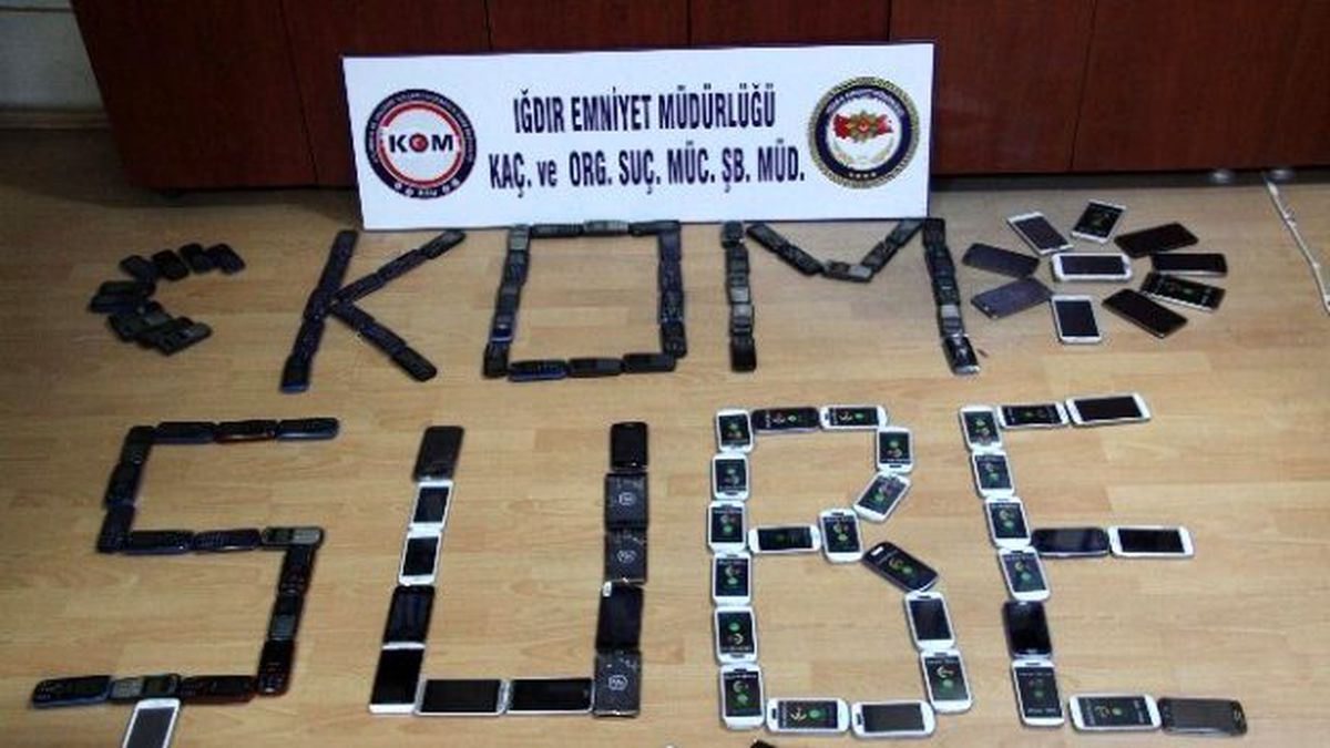 Iğdır\'da Kaçak Cep Teflonu Operasyonu