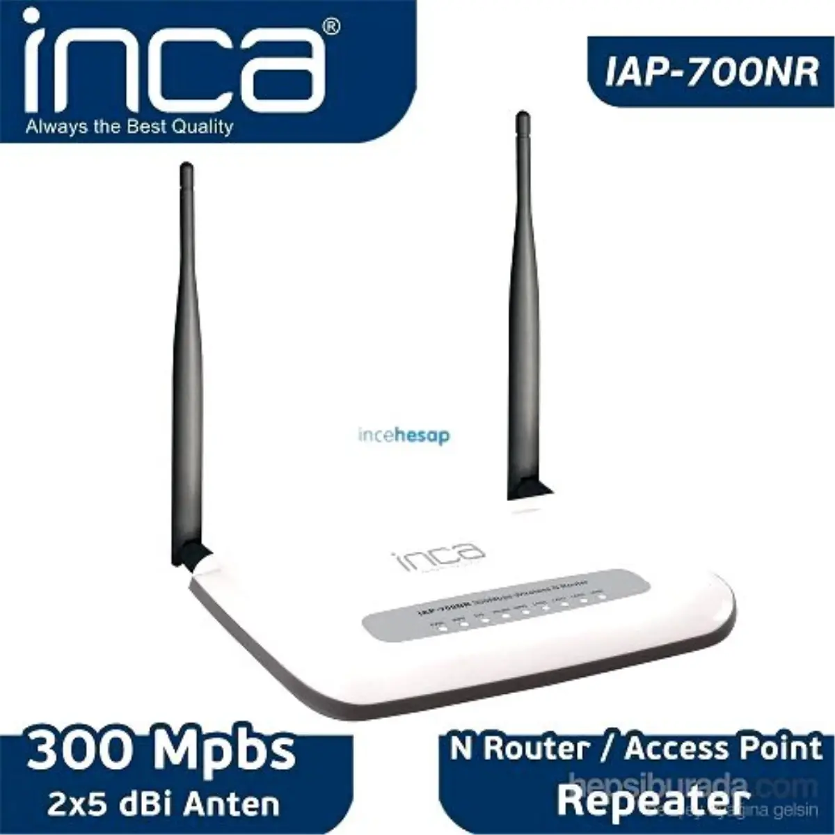 Inca Iap-700nr 300 Mbps N Router / Access Point / Repeater
