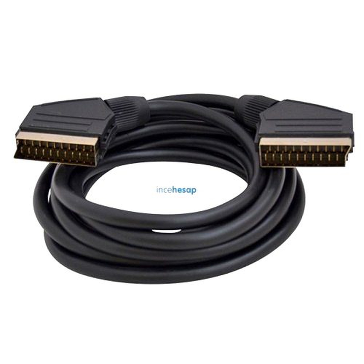 Inca Isc-02 3 Metre Altın Uçlu Scart Kablo