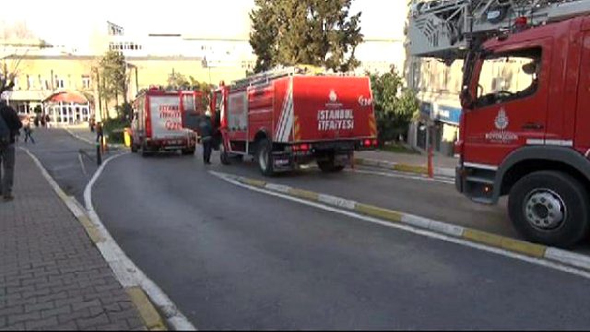 İstanbul Üniversitesi İstanbul Tıp Fakültesi Hastanesi\'nde Yangın