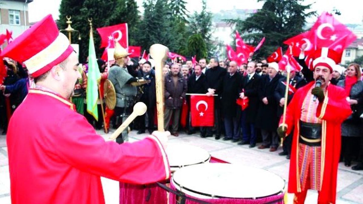 Kastamonu\'da Çanakkale Şehitleri İçin Saygı Yürüyüşü