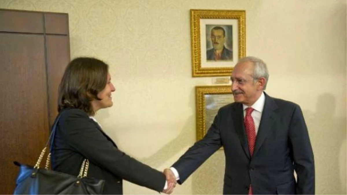 Kılıçdaroğlu, AB Raportörü Kati Piri ile Görüştü