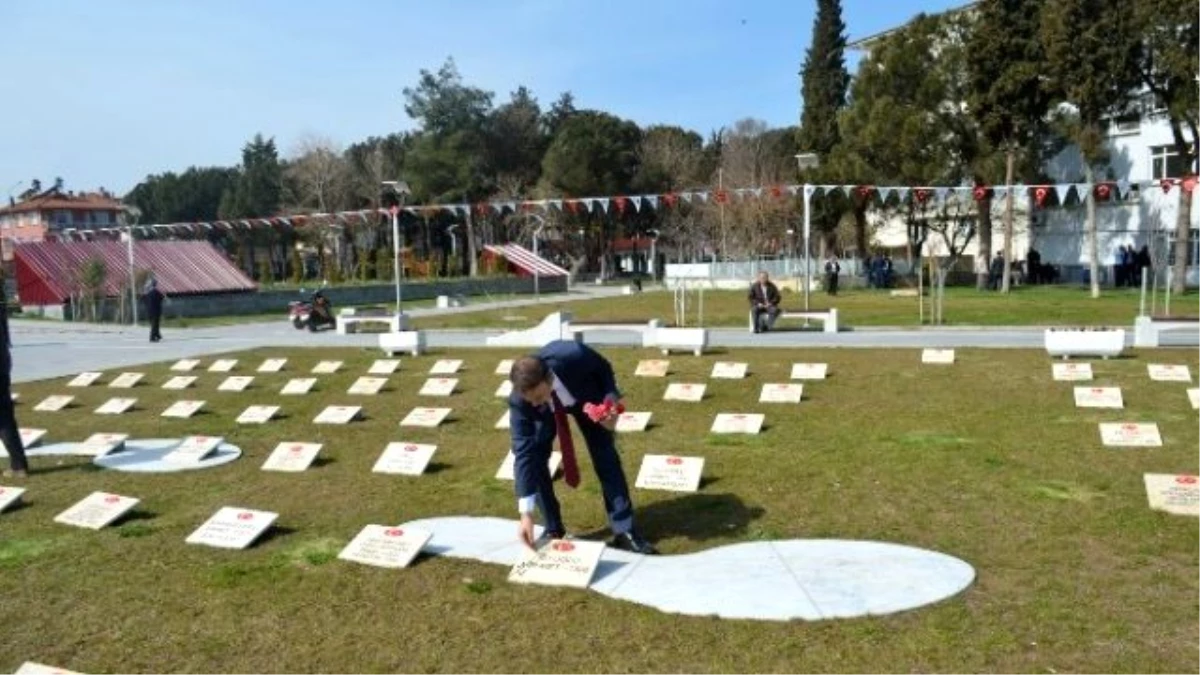 Kula\'da Temsili Çanakkale Şehitleri Anıtı Yapıldı