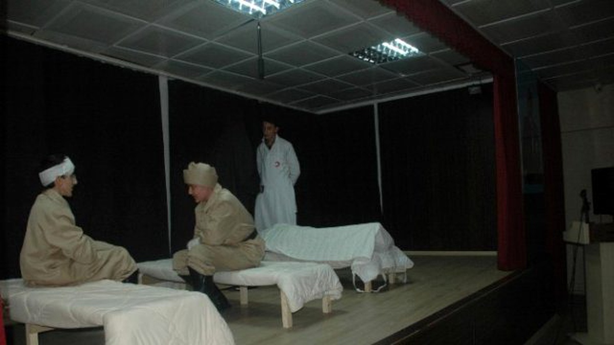 Küre Çpal Çanakkaleye Can Verenler Oyununu Sergiledi