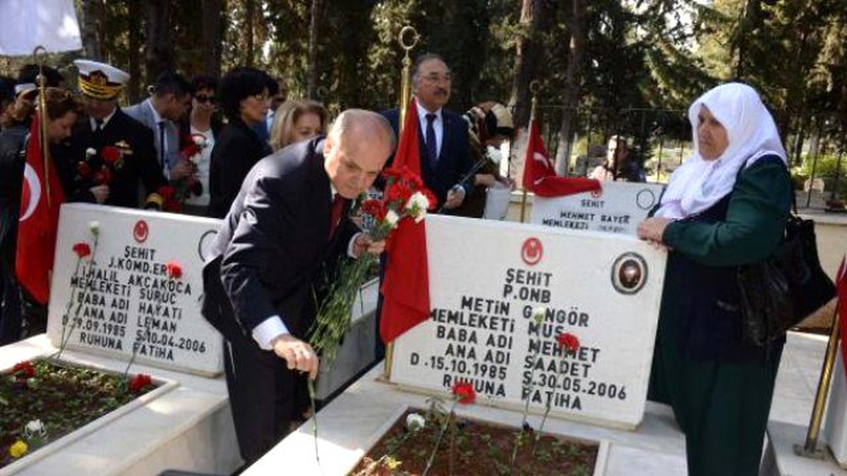 Mersin\'de Çanakkale Zaferi\'ni Anma Töreni