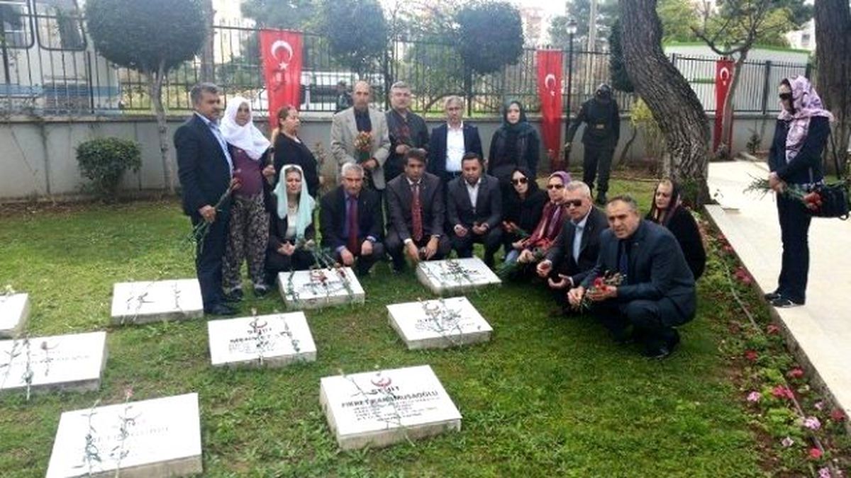 MHP\'den Şehitlik Ziyareti