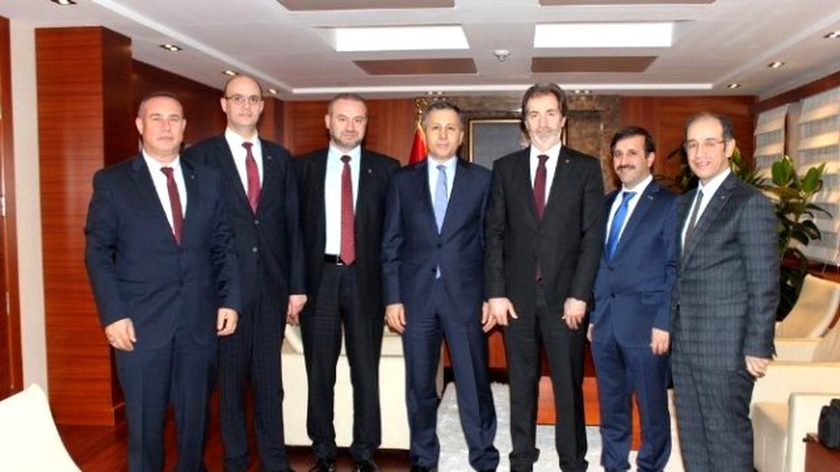 Müsiad Yönetiminden Vali Yerlikaya\'ya Ziyaret