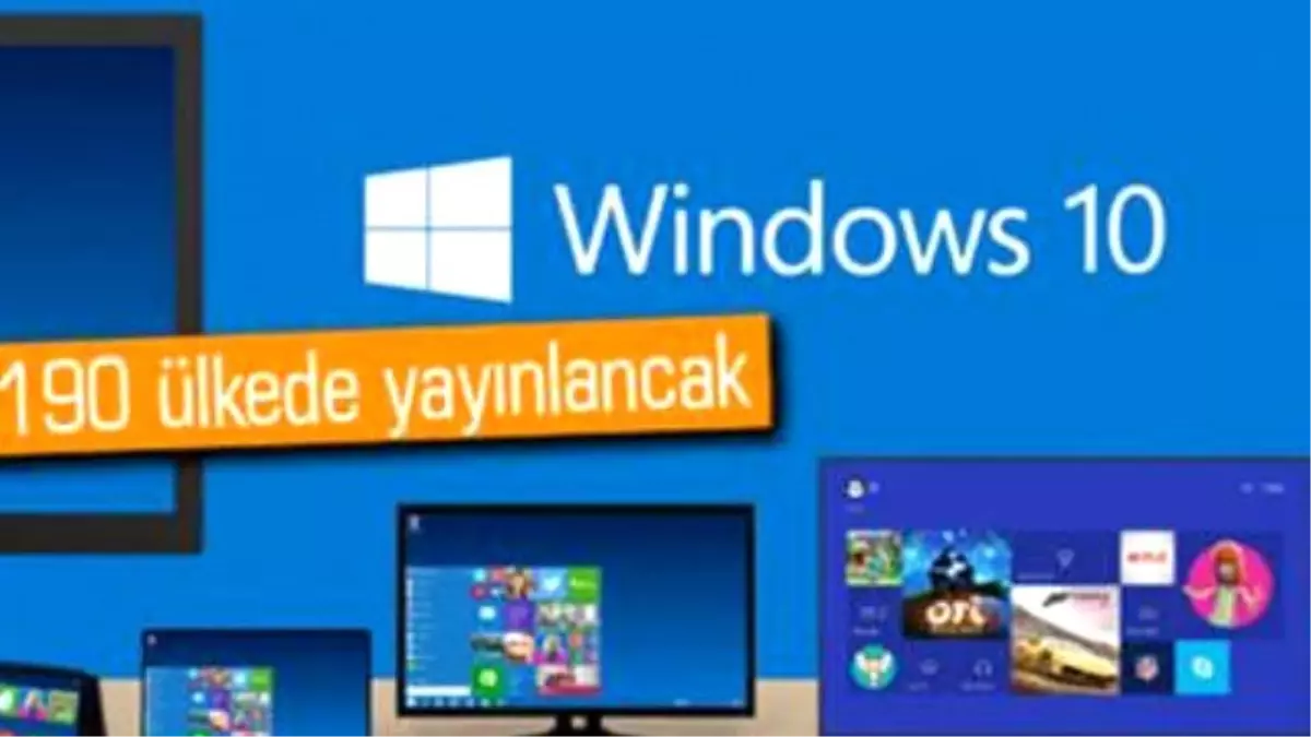 Windows 10, Bu Yaz Kullanıcılarla Buluşacak