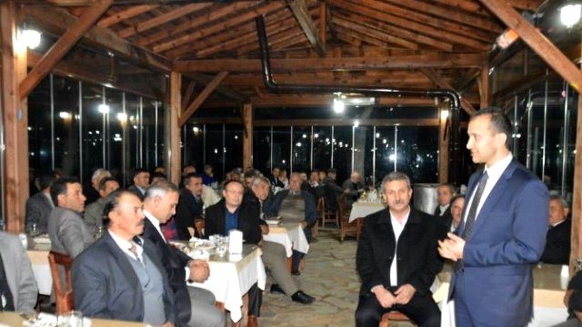 AK Parti\'li Erürker, Karacasu\'da Teşkilat ve Muhtarlarla Buluştu