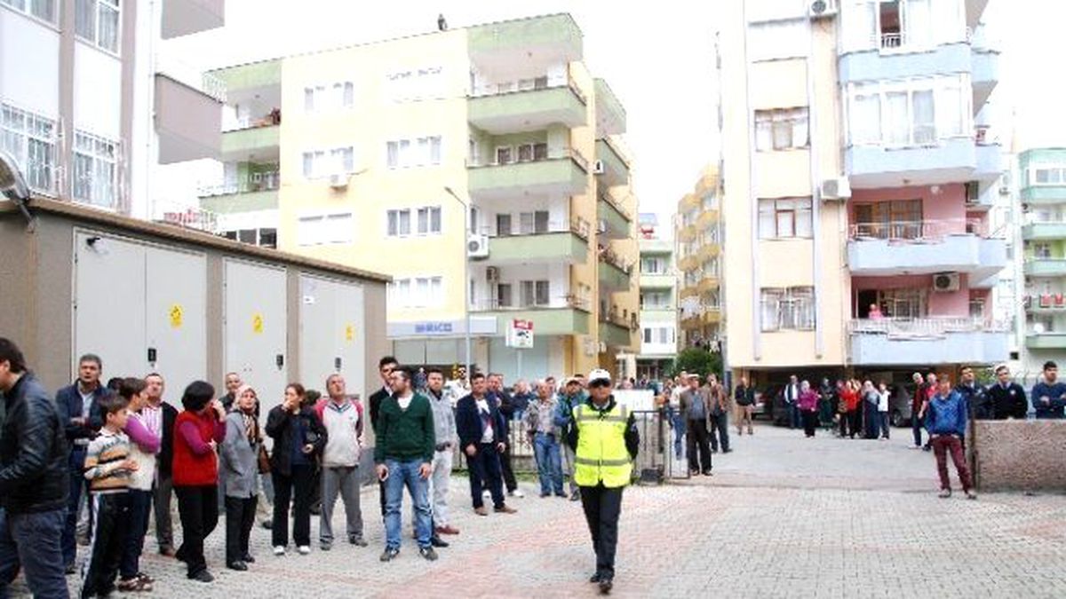 Apartmanda Yangın Paniği