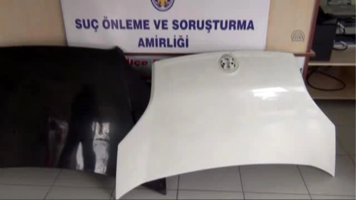 Araçların Kapı ve Kaputlarını Çalan Zanlılar Yakalandı