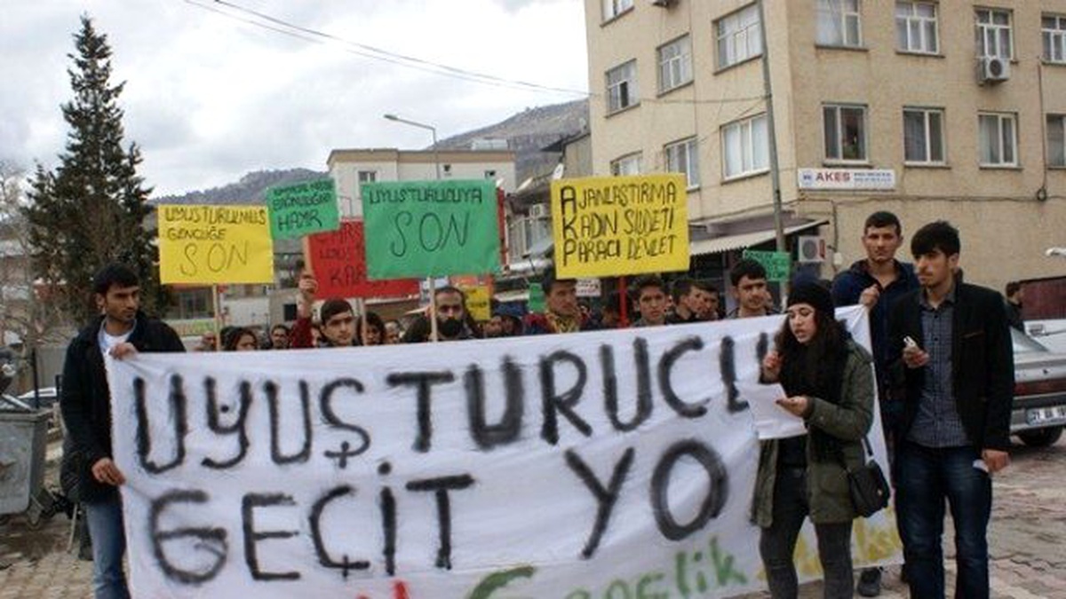 Çermik\'te Uyuşturucuya Hayır Yürüyüşü