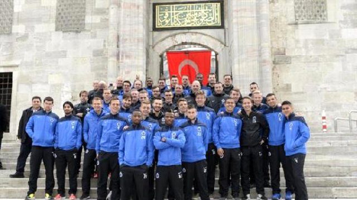 Club Brugge, Beşiktaş Maçı Öncesi İstanbul\'un Tadını Çıkardı