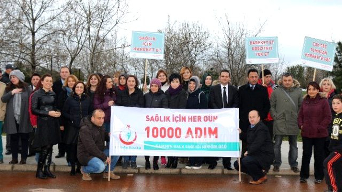 Daha Sağlıklı Gelecek İçin Tuzu Azaltın" Yürüyüşü