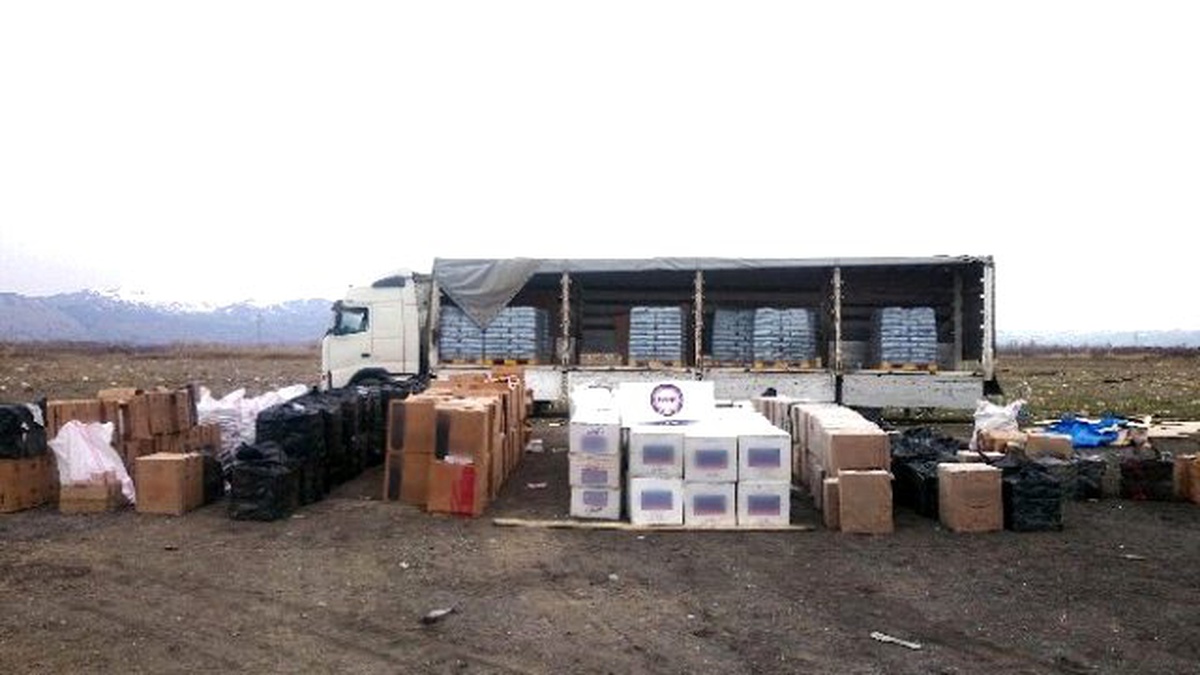 Erzincan\'da 277 Bin 380 Paket Kaçak Sigara Ele Geçirildi