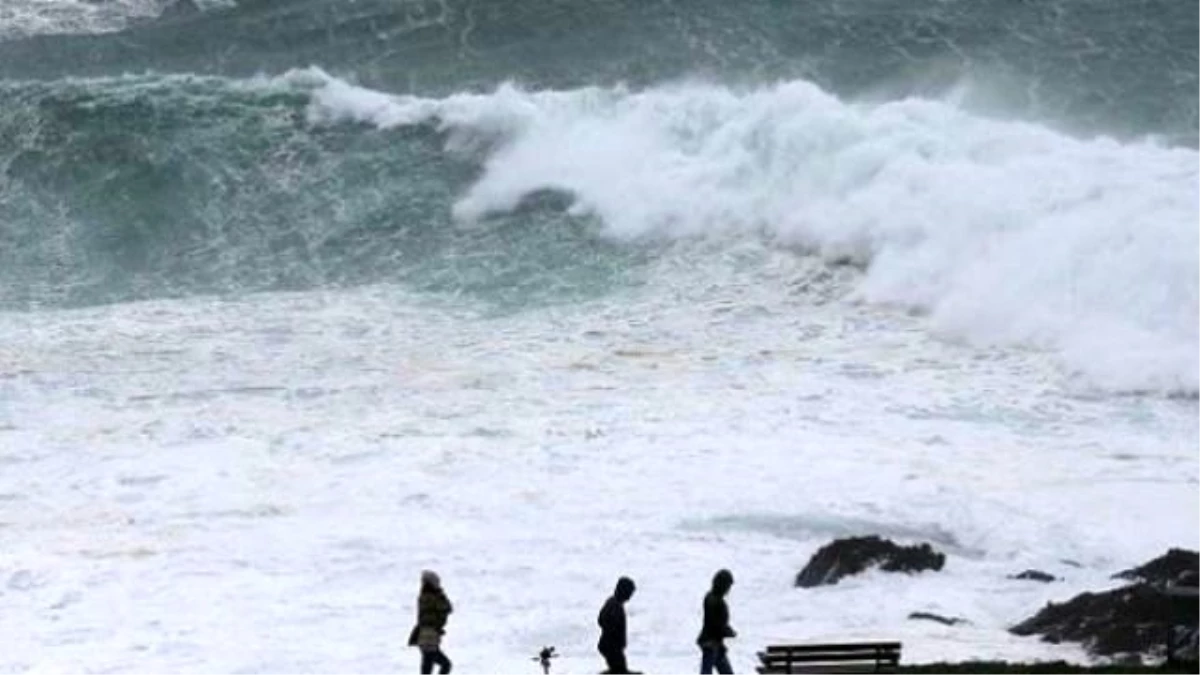 Fethiye-Anamur Arası Denizde Fırtına Uyarısı