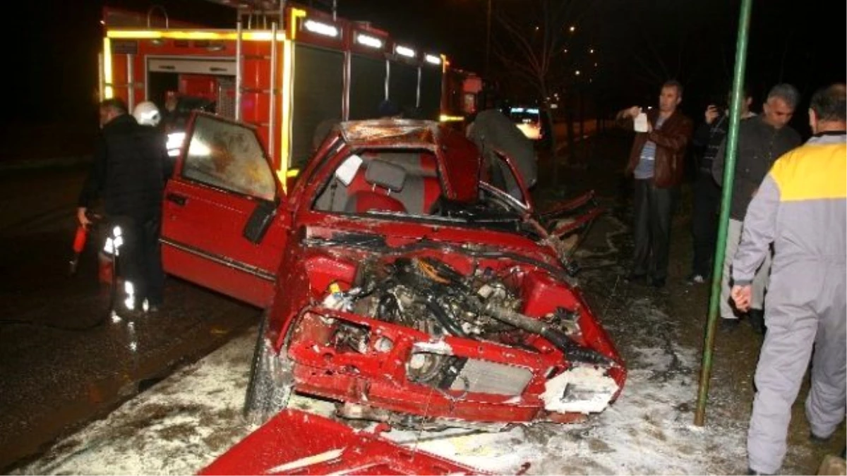 Yozgat\'ta Otomobil Takla Attı: 5 Yaralı