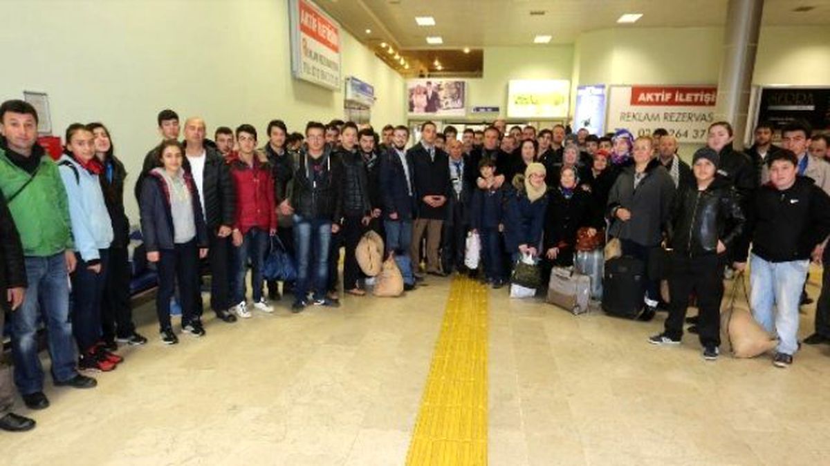 Mavi Marmara Yolcuları Samsun\'a Döndü