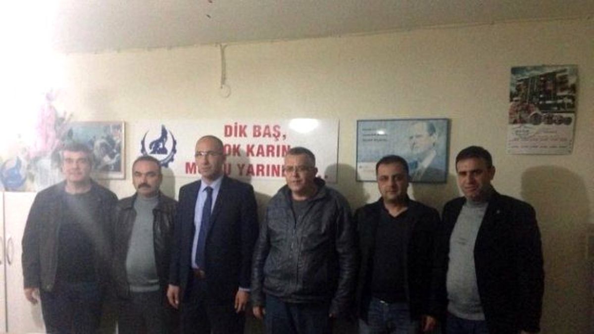 MHP\'li Özbayram Ülkücü İşçilerle Buluştu