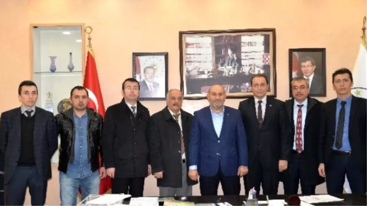 Türk Eğitim-sen'den Başkan Püsküllü'ye Ziyaret