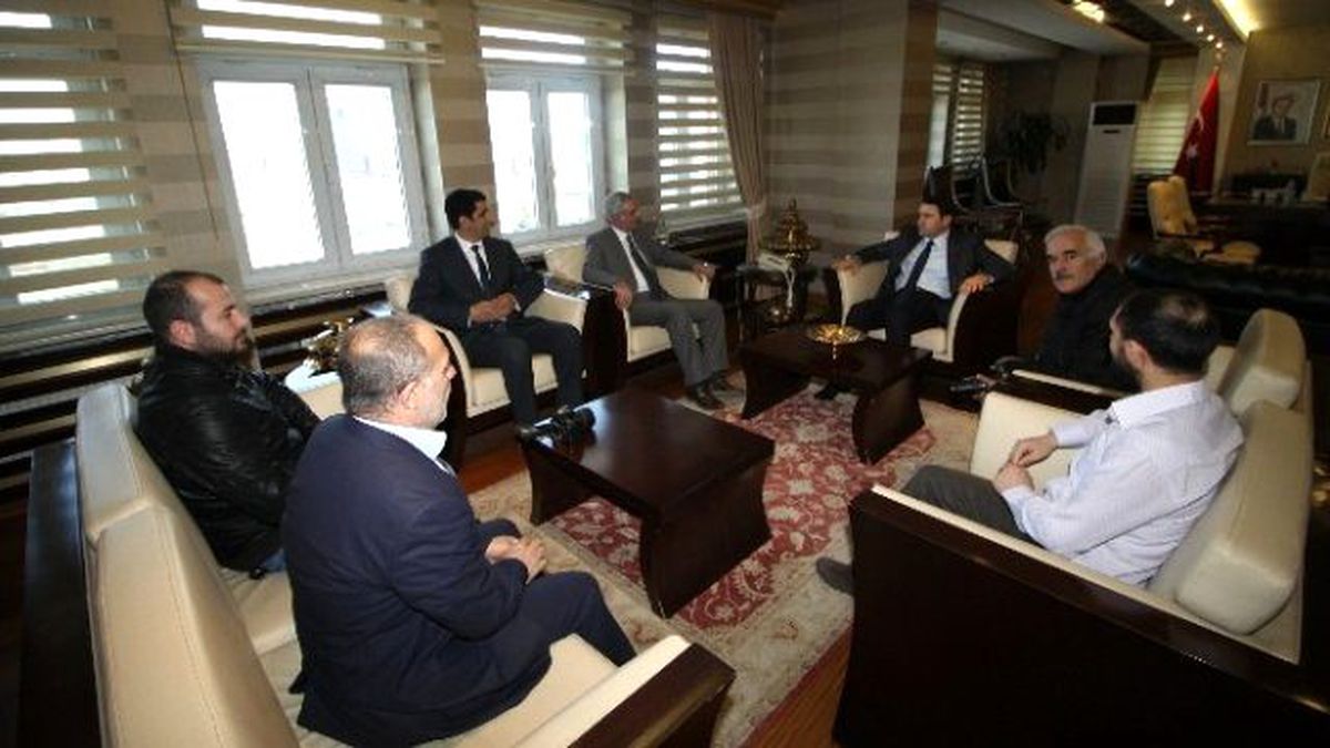 Abyb\'den Vali Işın\'a Ziyaret