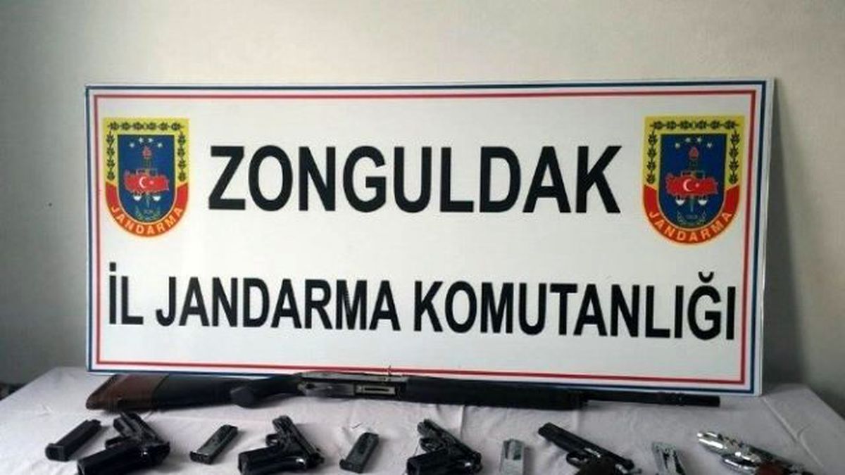 Alaplı Jandarma\'dan Silah Operasyonu