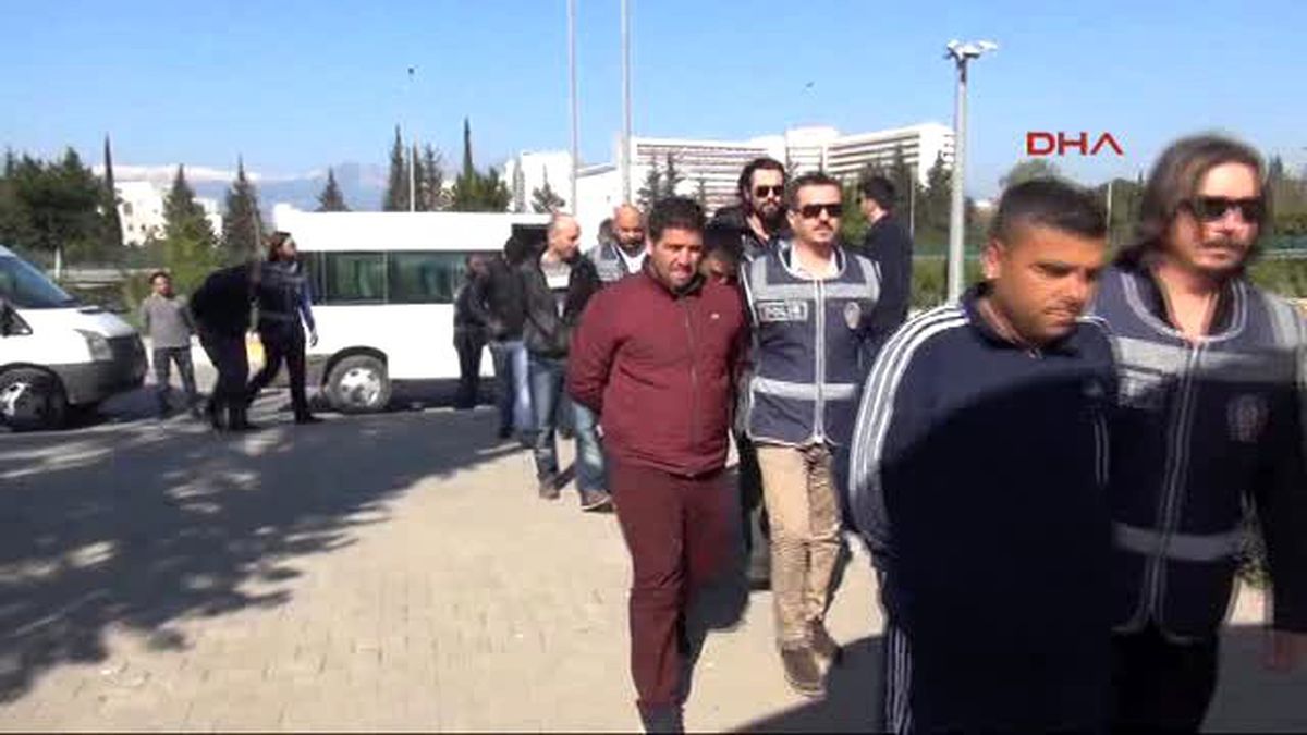 Antalya Suç Örgütüne 4 İlde Operasyon 13 Gözaltı