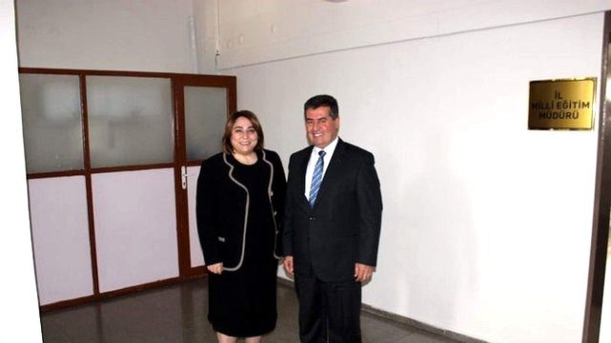 Başkan Erol\'dan İl Milli Eğitim Müdürü Töre\'ye Ziyaret