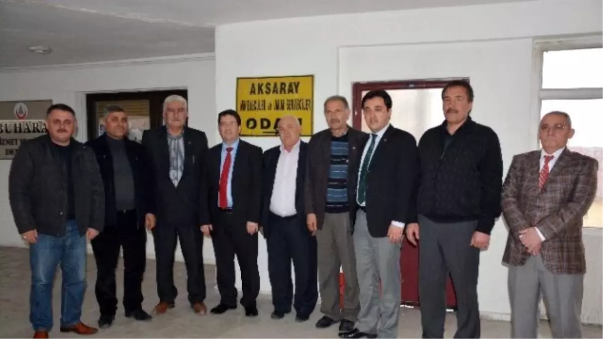 Başkan Yazgı Minibüsçüler Odasını Ziyaret Etti