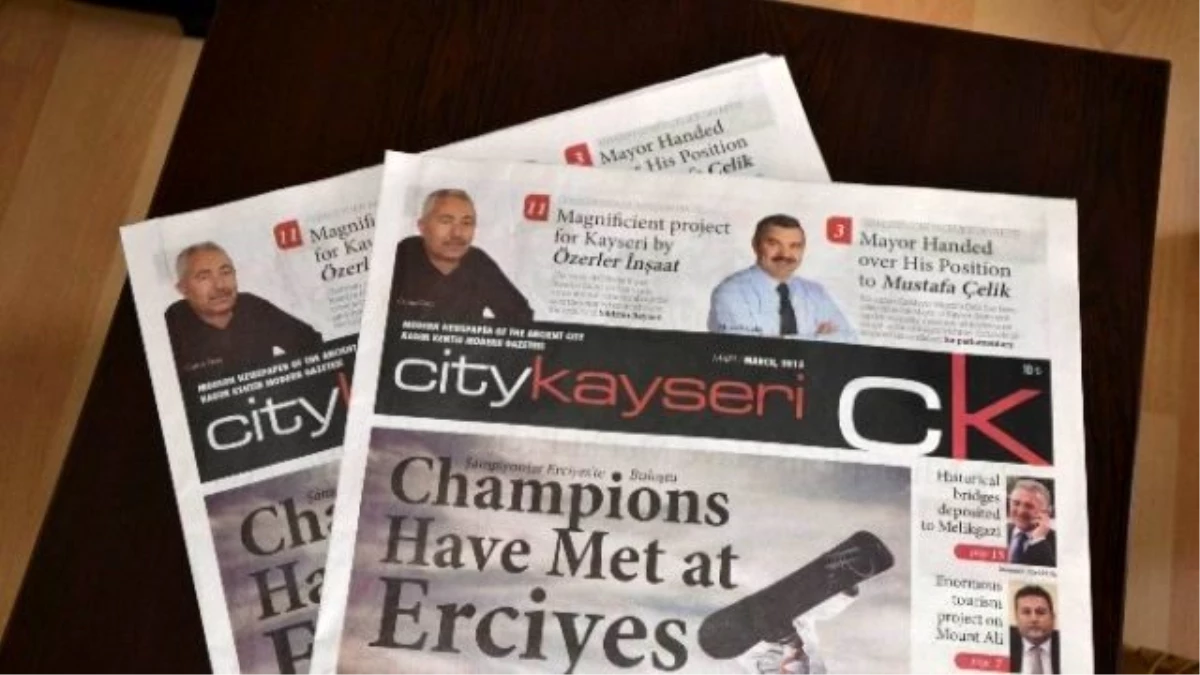 City Kayseri Gazetesi\'nin İkinci Sayısı Çıktı