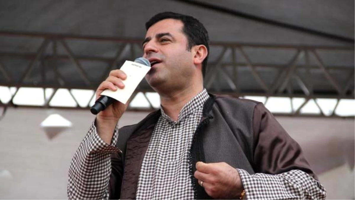 Demirtaş: Gerekirse Bir Adım Geri Atın